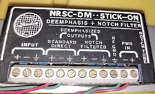 Radio Design Labs RDL NRSC DM Mono De-Emphasis Module for monitoring AM used