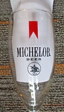 MICHELOB BEER Glass - Stem - Pilsner