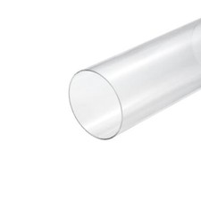 Acrylic Pipe Clear Rigid Round Tube 96mm ID 100mm OD 10"