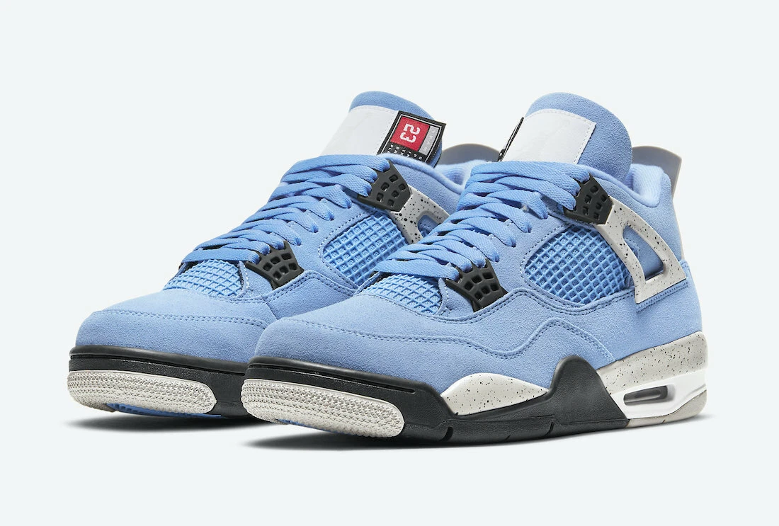 Nike Jordan 4 Retro University Blue (UNC) GS - Brand New - 408452-400 -  Size 4 | eBay