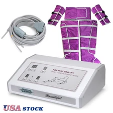 Air Pressure Pressotherapy Lymphatic Drainage Slimming Suit Body Massager Device