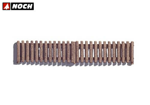 Steccato per giardino altezza 1,3 cm lunghezza 97 cm HO (18 pz) NH13080 - noch m