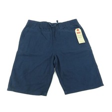 Levi's Boys Blue Pull On Elastic Waist Shorts Large NWT 42