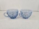 LACED EDGE "KATY BLUE"  CUP-----IMPERIAL GLASS COMPANY