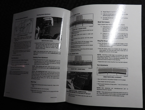 Véritable Étui IH 2062 Draper Combinez Grain Header Opérateurs Manuel Menthe - Photo 9 sur 9