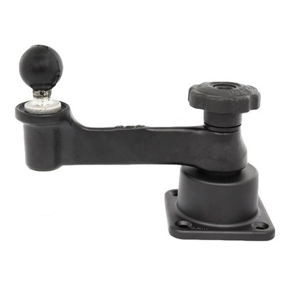 RAM Mount Square Base with Horizontal 6'' Swing Arm and 1.5'' Ball  RAM-109H-2BU