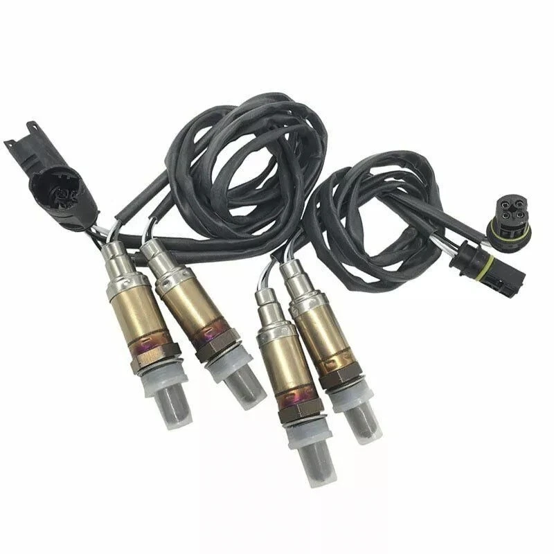 Juego de 4 sensores de oxígeno delanteros aguas arriba y traseros aguas abajo para BMW O2 13477 15109 Foto 2 de 4