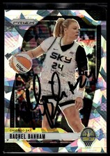 2024 Panini Prizm WNBA #25 Rachel Banham Ice Prizms Signed Card Auto IP