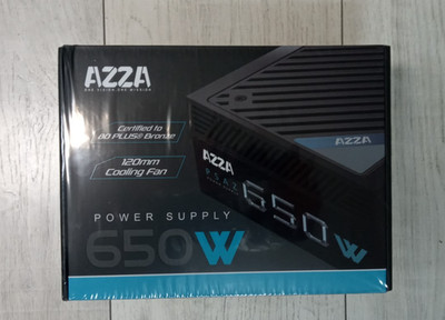 Netzteil AZZA PSAZ 650B Watt 80 Plus Bronze _ NEU