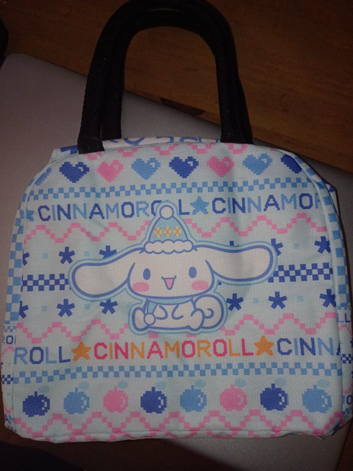 Cinnamon Roll Lunch Bag. Brand New.