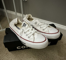 Converse Chuck Taylor All Star Shoreline Ox Low Top Canvas Lace-Up White 537084F