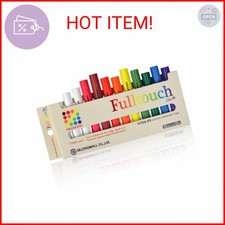 Hagoromo Fulltouch Color Chalk - Non-Toxic 12 Pcs/10 Color Mix 1 Box, Dustless
