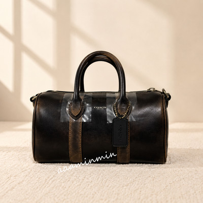 NWT CEO29 Coach Compass Bag 25 in Loved Leather | eBay