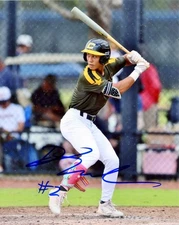 Dylan Seward Signed Autograph 8x10 Photo 2027 Draft #1?