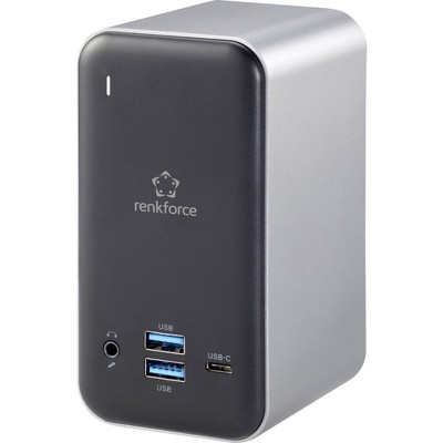 Renkforce USB-C  Dockingstation  RF-DKS-650 Passend für Marke Dockingstations...
