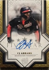 2023 Topps Five Star Base Autographs#FSA-CA CJ Abrams