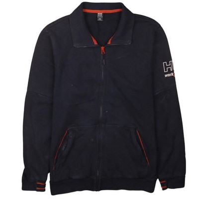 Helly Hansen Sweatshirt Herren UK Größe M blau durchgehender Reißverschluss