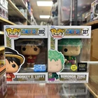 Funko Pop! ONE PIECE MONKEY D. LUFFY & ZORO Vinyl Figure Exclusive 2X POP!