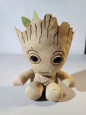 Marvel's Guardians of the Galaxy, TY Beanie Babies 7" Baby Groot Plush Doll 