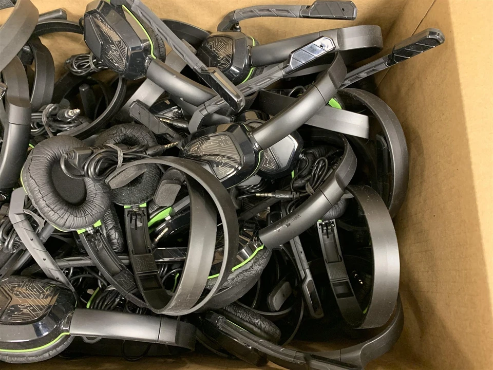 Lote de 75 auriculares para juegos Afterglow LVL 1 Xbox One - piezas/reparación COMO ESTÁN Foto 4 de 4