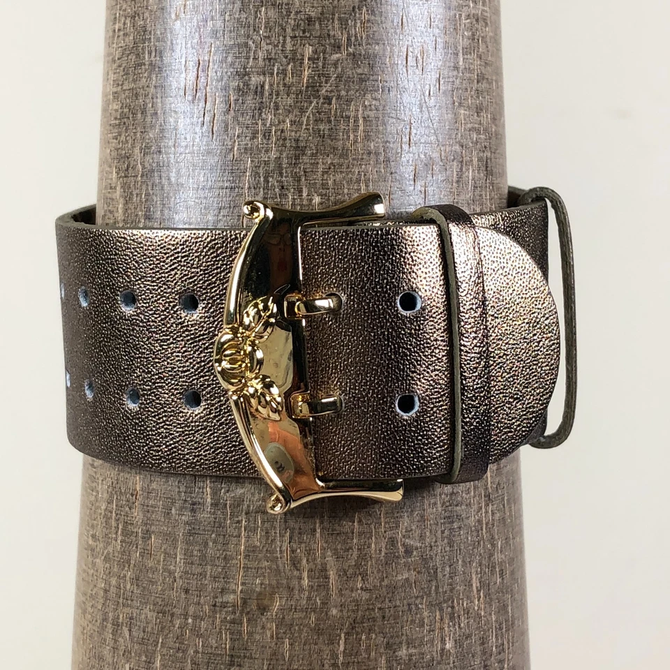 Reloj Betsy Johnson Mujer BJ2012 Vestido Piedras Preciosas Cuero Cuarzo 40mm 6 1/2" Foto 4 de 4