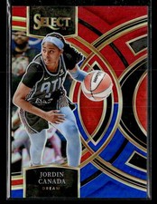 2024 Panini Select WNBA #198 Jordin Canada Prizms Red and Blue #/399