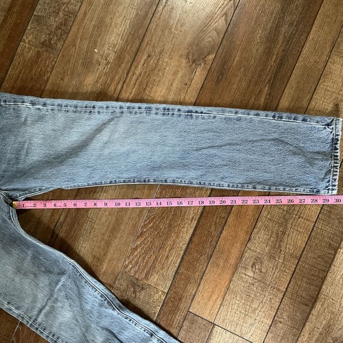 VINTAGE Levis 501 Button Fly Jeans Herren 29x32 helle Waschung gerade hergestellt in den USA 13629 - Bild 2 von 15