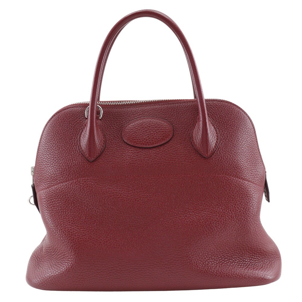 HERMES Bolide31 Handbag 029812CK K1 Rouge grena Taurillon Clemence Women