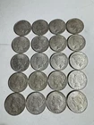 Lot of 20 Peace Silver Dollars 1922 1923 $1 Coins 90% Silver US Coins