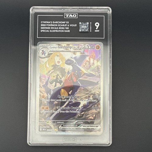Cynthia's Garchomp ex 232/182 Destined Rivals 2025 Special Illustration Rare