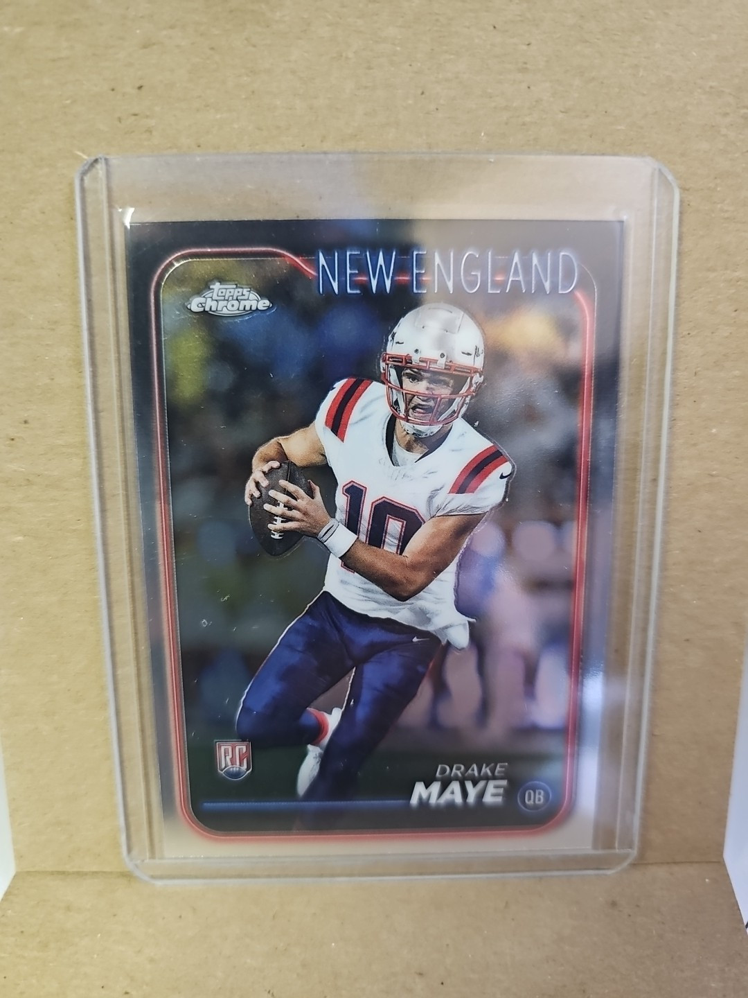 2024 Topps Chrome - #203 Drake Maye (RC)