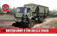 Airfix 02326A British Army 4-ton 4x4 GS Truck 1:76 Plastic Model Kit