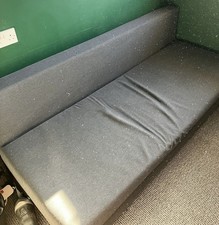 IKEA Sofa Bed, Dark Grey. Used In Spare Room. Great Storage