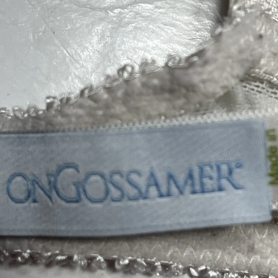 Бюстгальтер женский OnGossamer 34A на косточках пуш-ап погружение деми блеск чистый сексуальный бледный G - Изображение 4 из 4