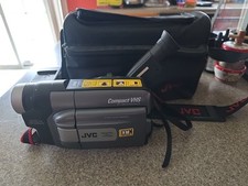 JVC GR-AXM510 Tape Compact VHS Camcorder UNTESTED As Is No Battery