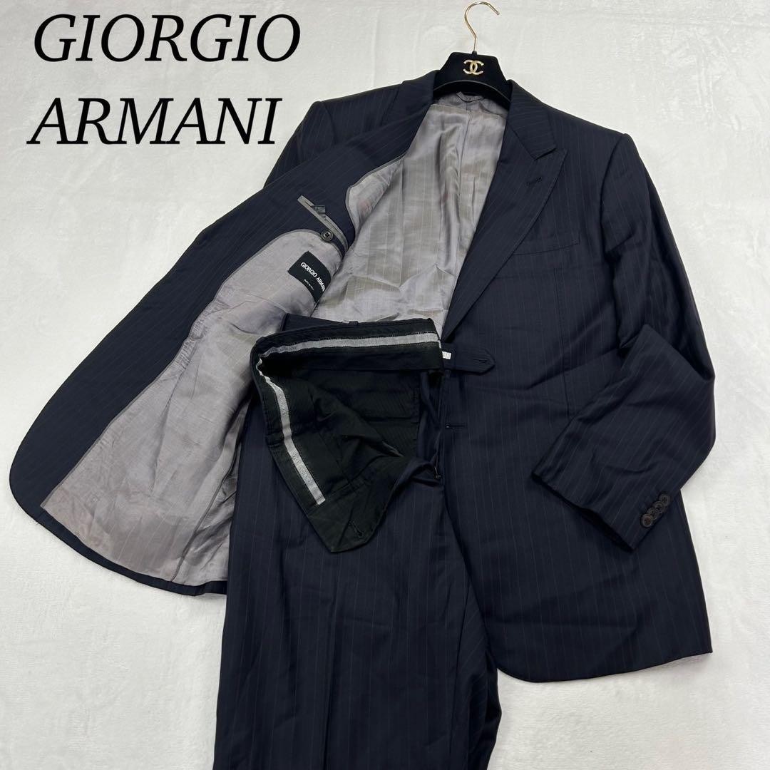 Giorgio Armani Italian Navy Suit Set H69 3XL for Men