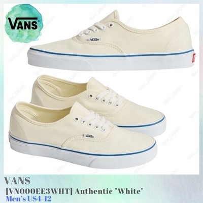 Vans Authentic White VN000EE3WHT Men's US4-12 NEW