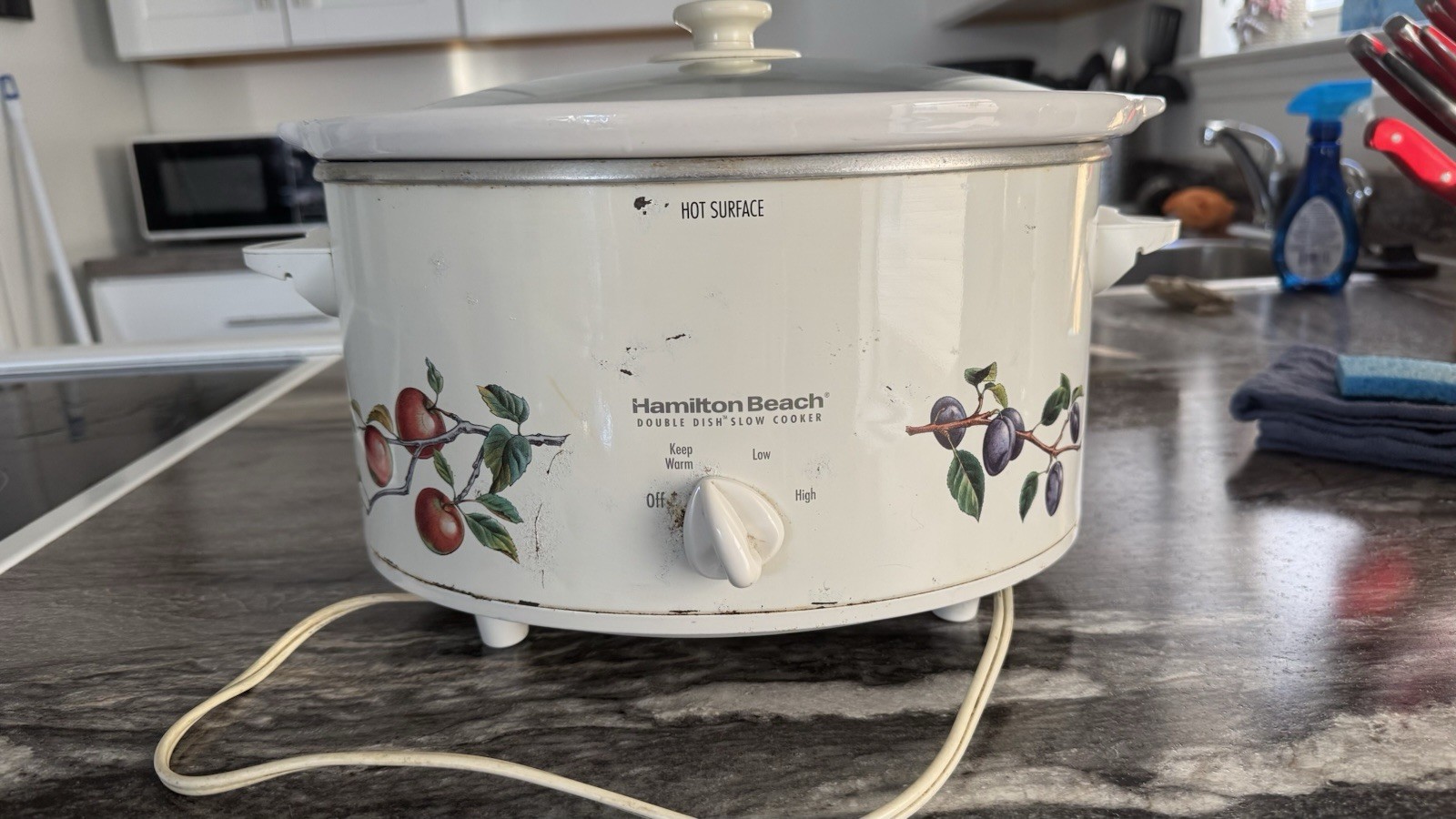 Hamilton Beach Crock Pot Slow Cooker 33158  Type SC10 Electric Works Tested