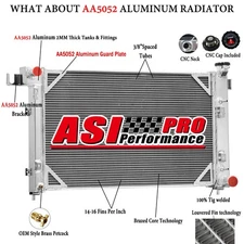 3Rows Racing Radiator For 1994-2001 Dodge Ram 1500/2500/3500 5.2l 5.9L V8  AT