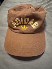 Adidas Originals vintage Brown/yellow Adjustable Hat