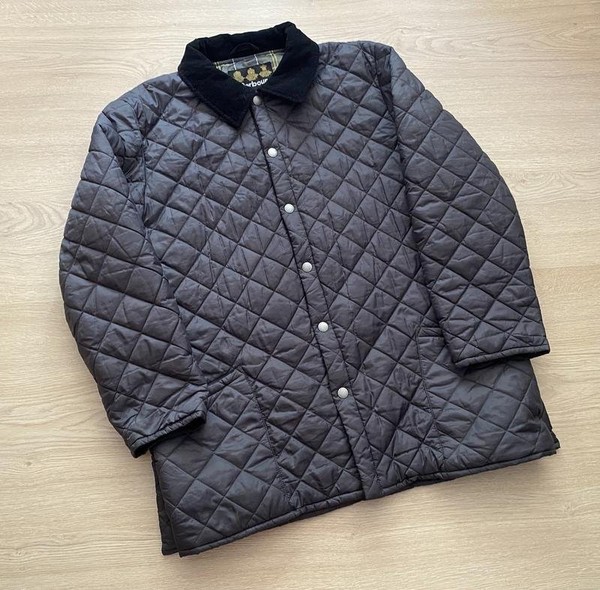 Men Barbour Jacket Navy 42 / XL / 50 #9FSL
