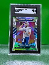2022 Panini Rookies & Stars Airborne #AI-1 Josh Allen - SGC: Mint 9