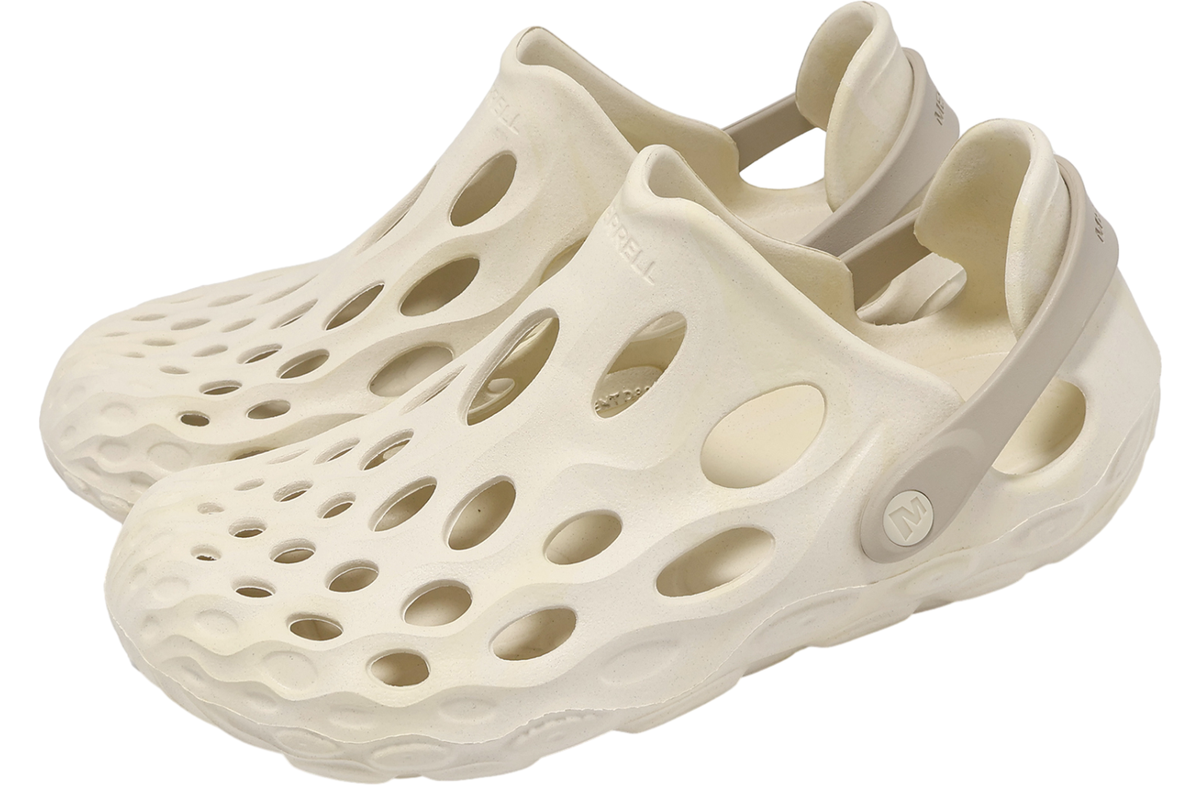 Merrell Hydro Moc Mens 11 Cream White Marbled Water Shoes Clogs J003743 Merrell Mens Hydro Moc Water Shoes Size 14 Brown Orange Slip  main image 2