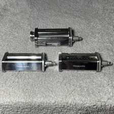 HOZODO Kitchen 3-Piece Pasta Roller and Cutter Set for KitchenAid Stand