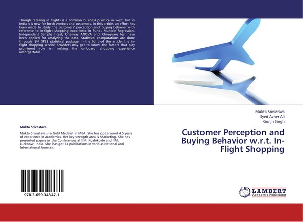 Customer Perception And Buying Behavior W.R.T. In-Flight Shopping Mukta Srivasta-image