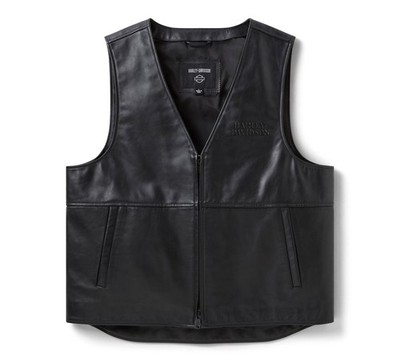 Harley-Davidson WESTE WILLIE G SKULL REFLECTIVE, Leder, Gr. S-4XL
