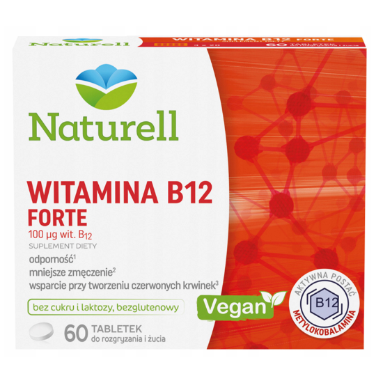 (Einheit/0,23€) Vitamin B12 Forte NATURELL 60 Tabletten D/S