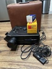 Kodak Carousel 5200 Slide Projector with Extra Lens and Remote see Video 
