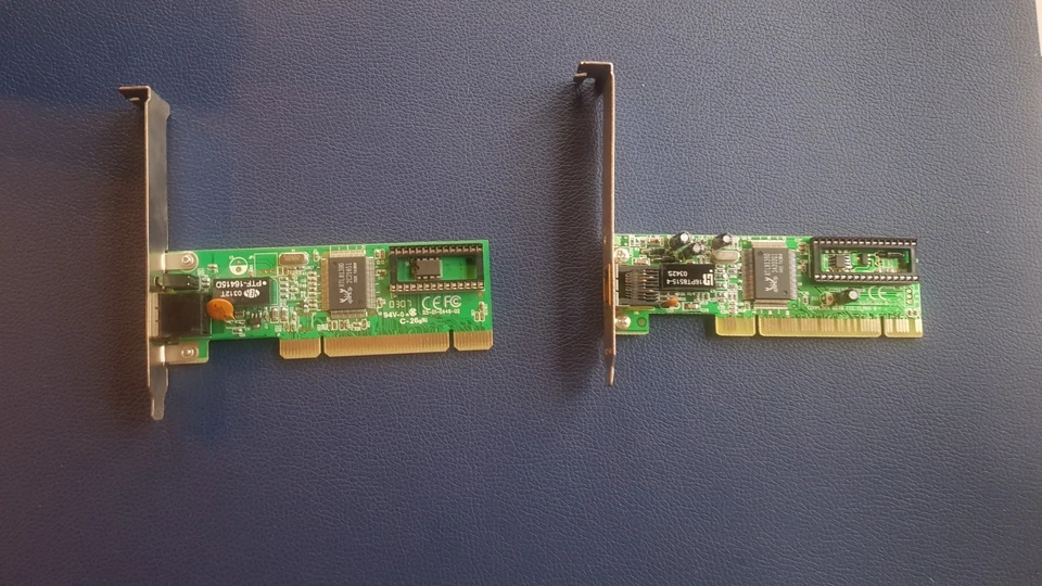 2x PCI Netzwerkkarte 10/100 Mb/s 'Realtek RTL8139D' PCI RJ45 - Bild 2 von 4