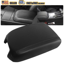 Center Console Lid Armrest Vinyl Cover Black For 2010 2011 2012-2019 Ford Taurus Center Console Lid Armrest Vinyl Cover Black For 2010 2011 2012-2019 Ford Taurus